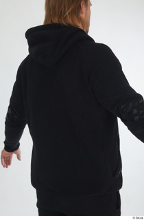 Erling black hoodie black tracksuit dressed sports upper body 0006.jpg